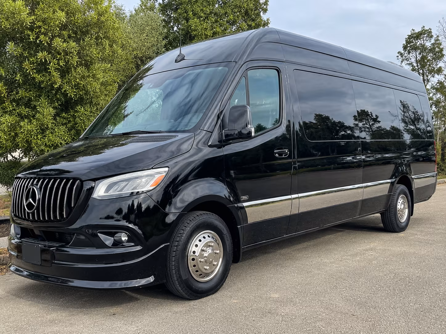 Charlotte School Event Transportation party bus interior